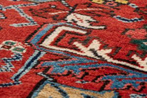 antique persian heriz rug