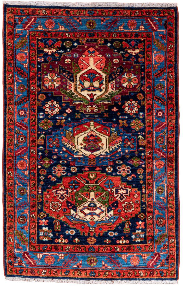 shahsavan wool rug