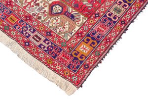 shahsavan silk soumak rug