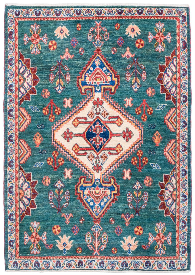 qashqai wool rug