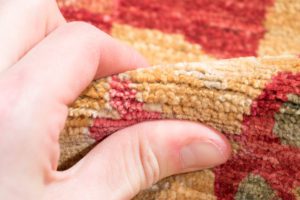 suzani wool and silk rug