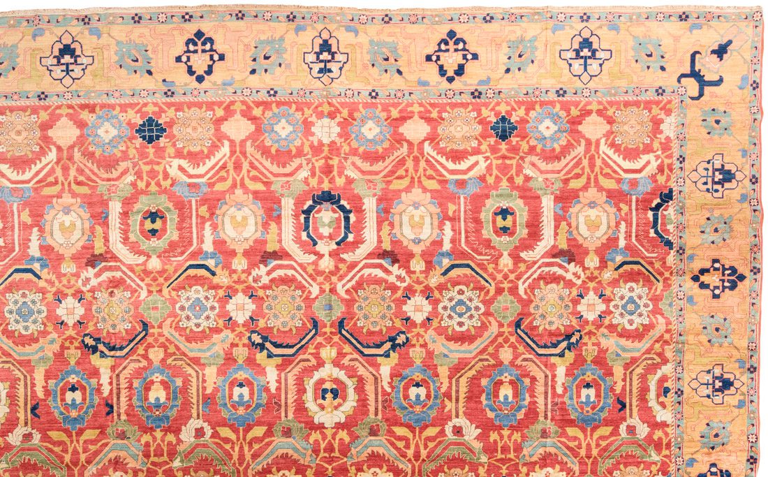 heriz oversized wool rug