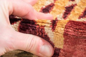 ikat wool runner rug