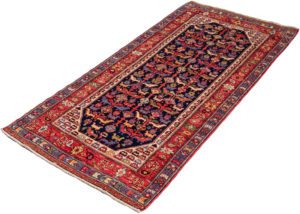 khamseh runner wool rug