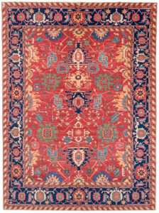 heriz oversized wool rug