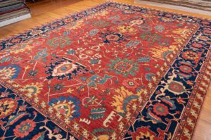 heriz oversized wool rug