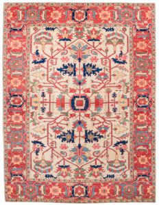 serapi wool rug
