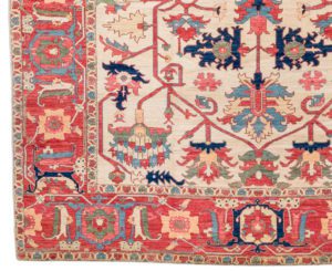 serapi wool rug