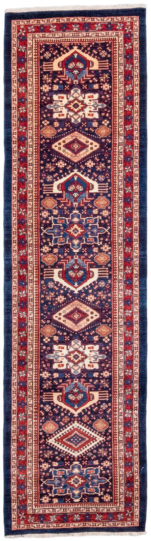 shahsavan runner rug