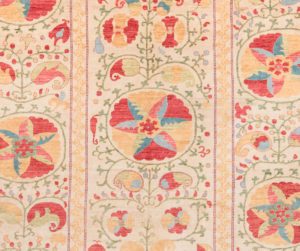 suzani wool rug