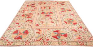 suzani wool rug