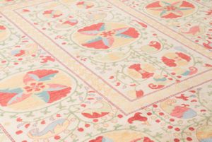 suzani wool rug