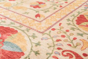 suzani wool rug