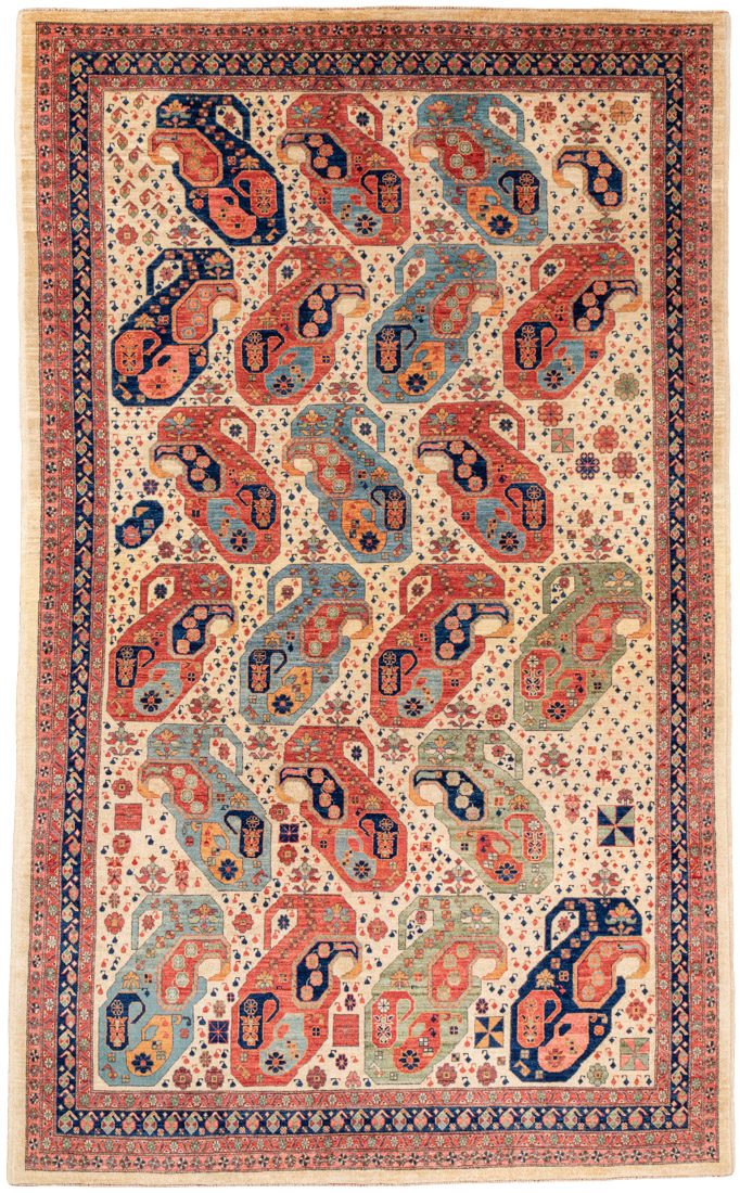 afshar wool rug