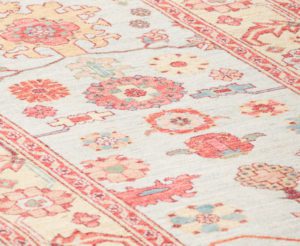 oushak wool runner rug