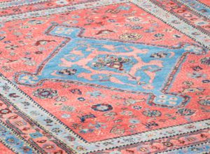qashqai wool square rug