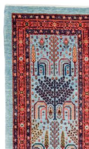 khamsehbaf wool runner rug