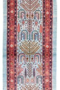 khamsehbaf wool runner rug
