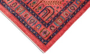 khamsehbaf wool runner rug