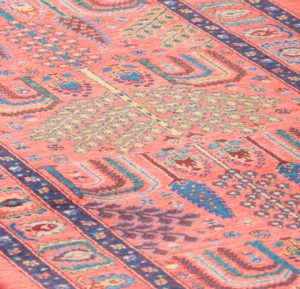khamsehbaf wool runner rug