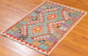 kilim wool rug