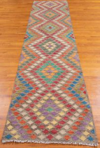 kilim wool runner rug