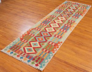 kilim wool runner rug