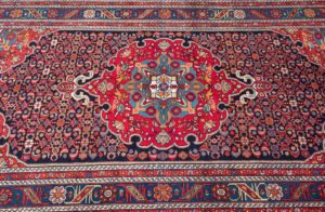 bidjar semi antique rug