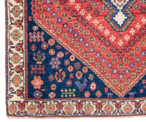 qashqai wool rug