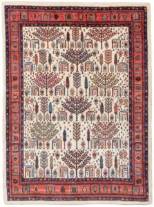 khamsehbaf wool rug