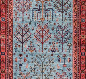 persian khamsehbaf wool rug