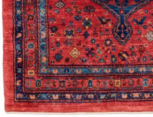persian qashqai wool square rug