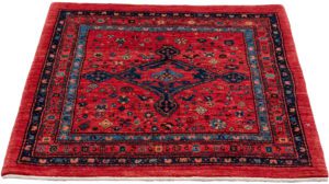 persian qashqai wool square rug