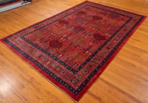 persian khamsehbaf trees wool rug