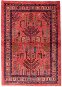 persian khamsehbaf wool rug