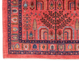 persian khamsehbaf wool rug