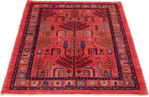 persian khamsehbaf wool rug
