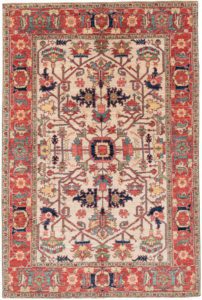 serapi wool rug