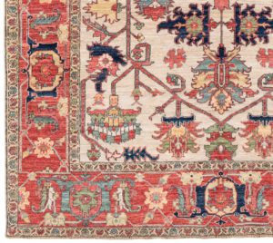 serapi wool rug
