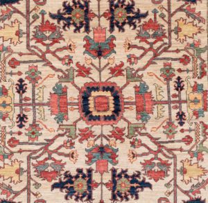 serapi wool rug