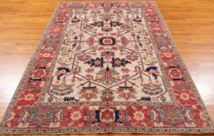 serapi wool rug