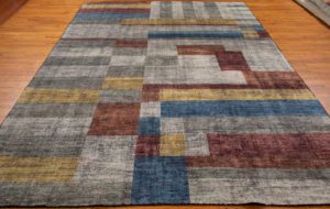 contemporary wool rug