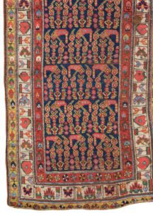 antique persian wool runner