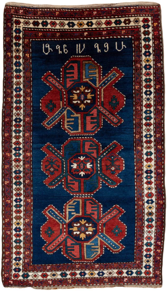 antique kazak runner rug