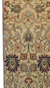 agra wool long runner rug