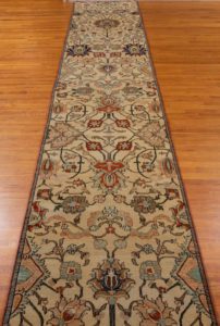 agra wool long runner rug