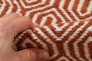 contemporary wool rug