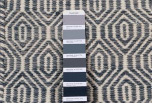 contemporary wool rug