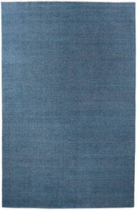 contemporary blue wool rug