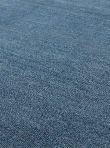 contemporary blue wool rug